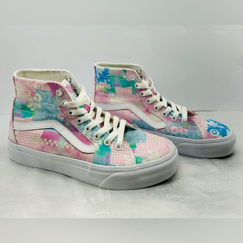 Vans SK8 Sunny Days Women's Colorful VR3 Cush High-Top Sneakers Size 7.5 - Picture 3 of 7